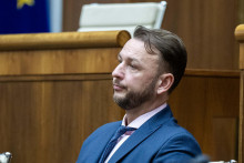 Minister vn&uacute;tra Mat&uacute;&scaron; &Scaron;utaj E&scaron;tok (HLAS-SD). FOTO: TASR/Jakub Kotian