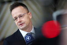 &Scaron;&eacute;f maďarskej diplomacie P&eacute;ter Szijj&aacute;rt&oacute;. FOTO: Reuters