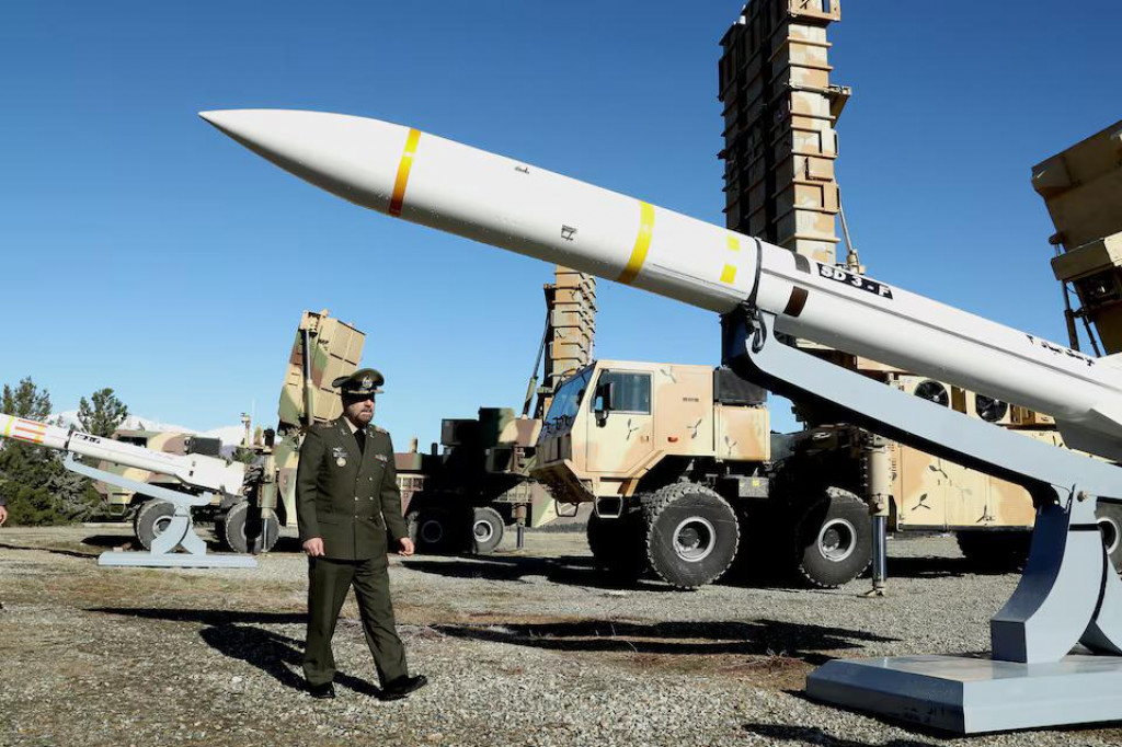 Ir&aacute;nska raketa. FOTO: Reuters