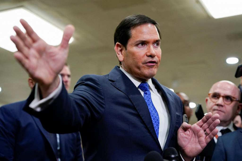 Americk&yacute; minister zahraničn&yacute;ch vec&iacute; Marco Rubio. FOTO: REUTERS