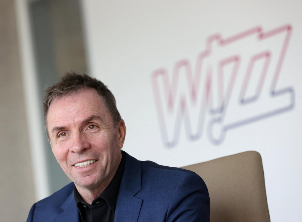 &Scaron;&eacute;f Wizz Air J&oacute;zsef V&aacute;radi. FOTO: Reuters