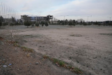 Zničen&yacute; 12-tis&iacute;cov&yacute; futbalov&yacute; &scaron;tadi&oacute;n Azadi po americko-izraelskom vojenskom &uacute;toku v Teher&aacute;ne vo &scaron;tvrtok 5. marca 2026. FOTO: TASR/AP