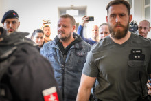 Na sn&iacute;mke obvinen&yacute; J&aacute;n Čurilla. FOTO: TASR/Jaroslav Nov&aacute;k