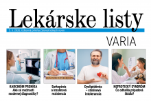 Lek&aacute;rske listy Varia č. 1