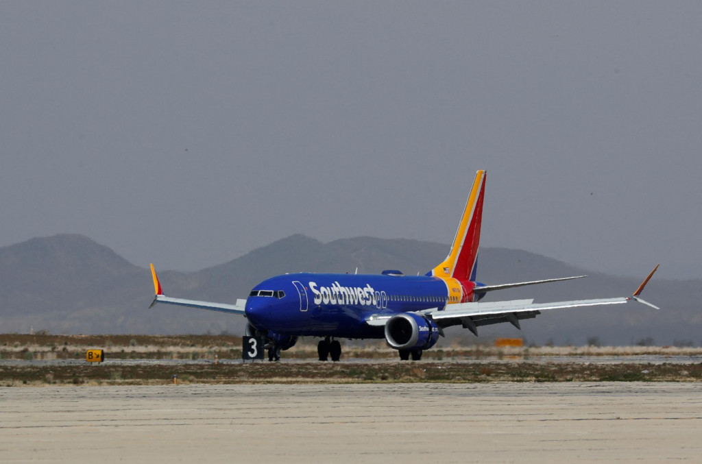 Lietadlo Boeing 737 MAX 8. FOTO: Reuters