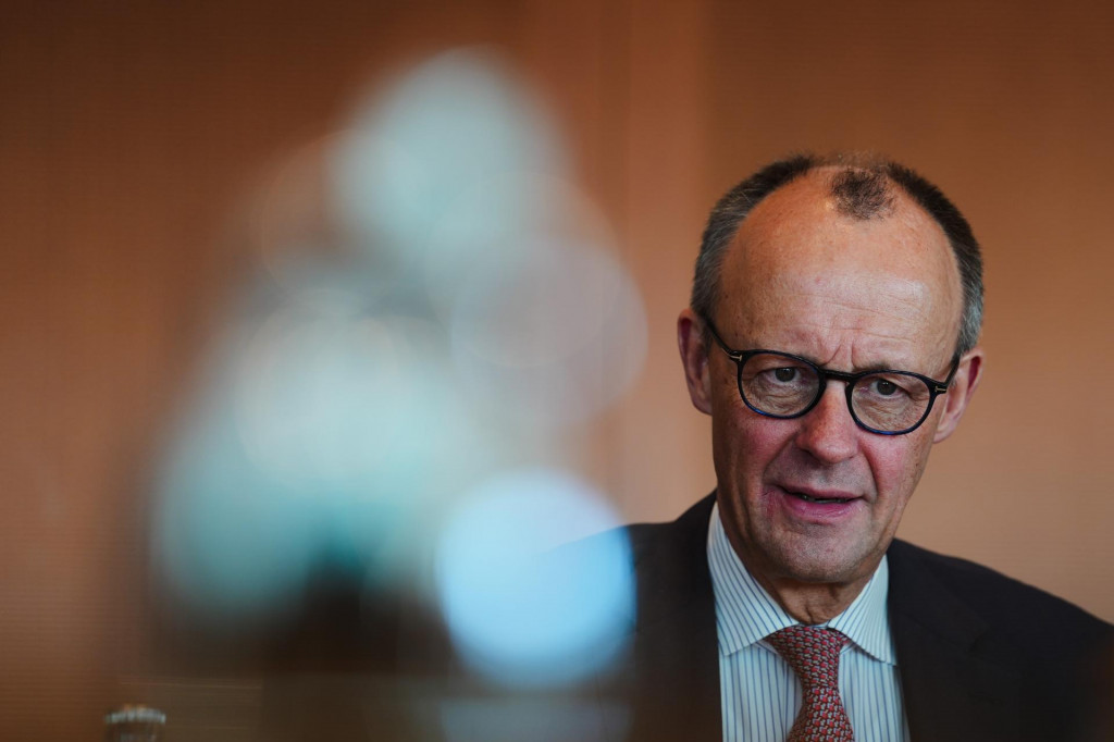 Nemeck&yacute; kancel&aacute;r Friedrich Merz. FOTO: TASR/AP