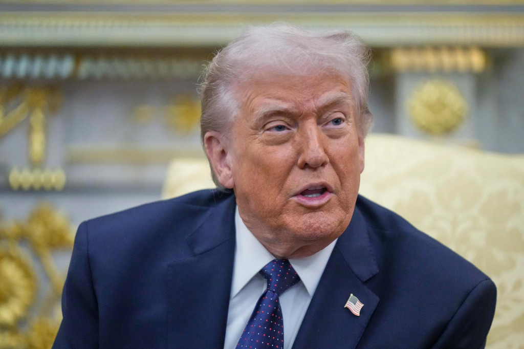 Americk&yacute; prezident Donald Trump. FOTO: TASR/AP
