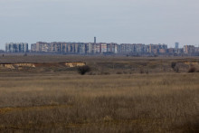 Residential buildings damaged in the course of the Russia-Ukraine military conflict in Vuhledar (Ugledar) in the Donetsk region, a Russian-controlled area of Ukraine, March 7, 2026. REUTERS/Alexander Ermochenko FOTO: Alexander Ermochenko