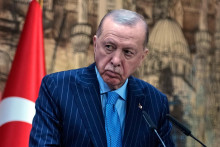 Tureck&yacute; prezident Recep Tayyip Erdogan. FOTO: TASR/AP