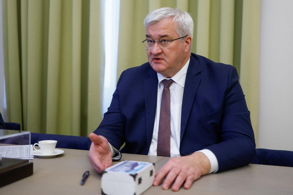 Ukrajinsk&yacute; minister zahraničn&yacute;ch vec&iacute; Andrej Sybiha. FOTO: REUTERS