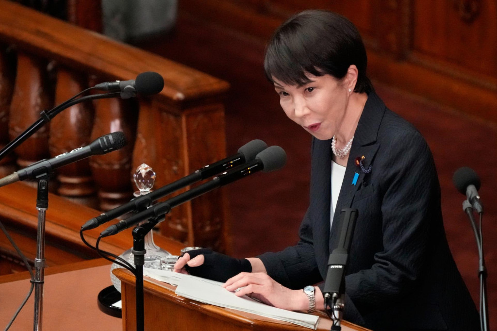 Japonsk&aacute; premi&eacute;rka Sanae Takaičiov&aacute;. FOTO: TASR/AP
