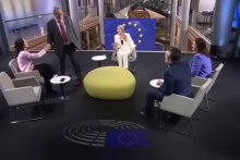 Česk&yacute; eurposlanec odi&scaron;iel zo &scaron;t&uacute;dia TA3 priamo počas diskusie.
