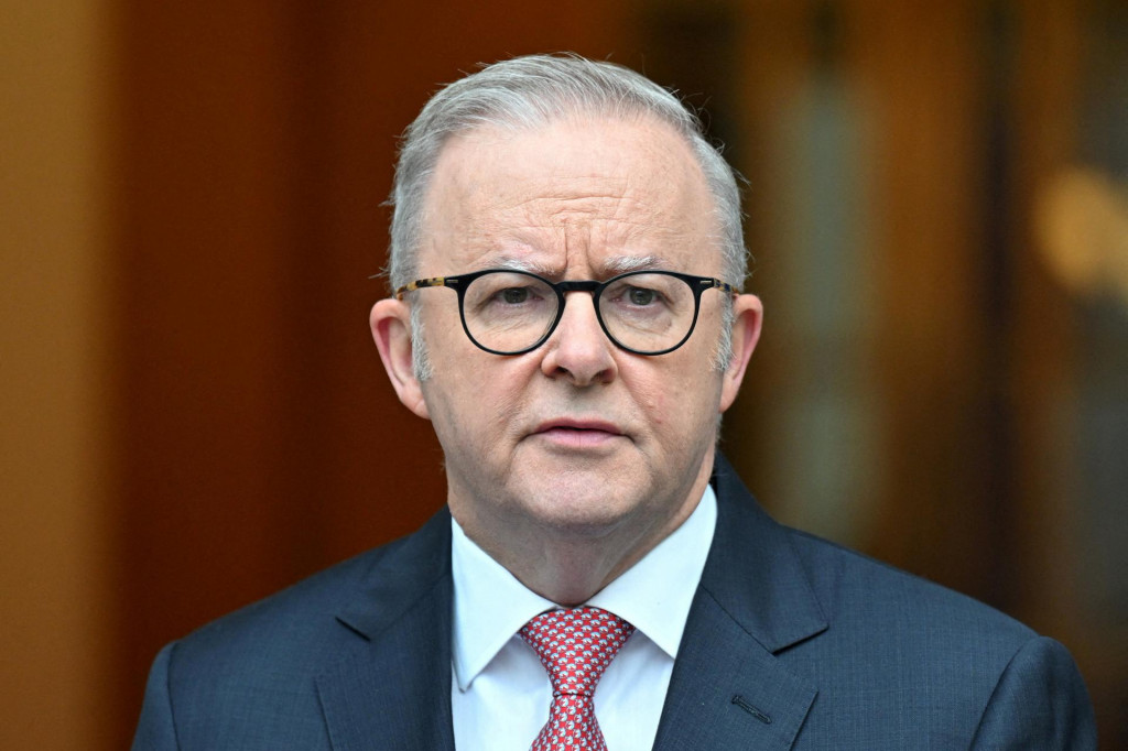 Austr&aacute;lsky premi&eacute;r Anthony Albanese. FOTO: Reuters