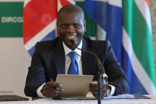 &Scaron;&eacute;f juhoafrickej diplomacie Ronald Lamola. FOTO: Reuters
