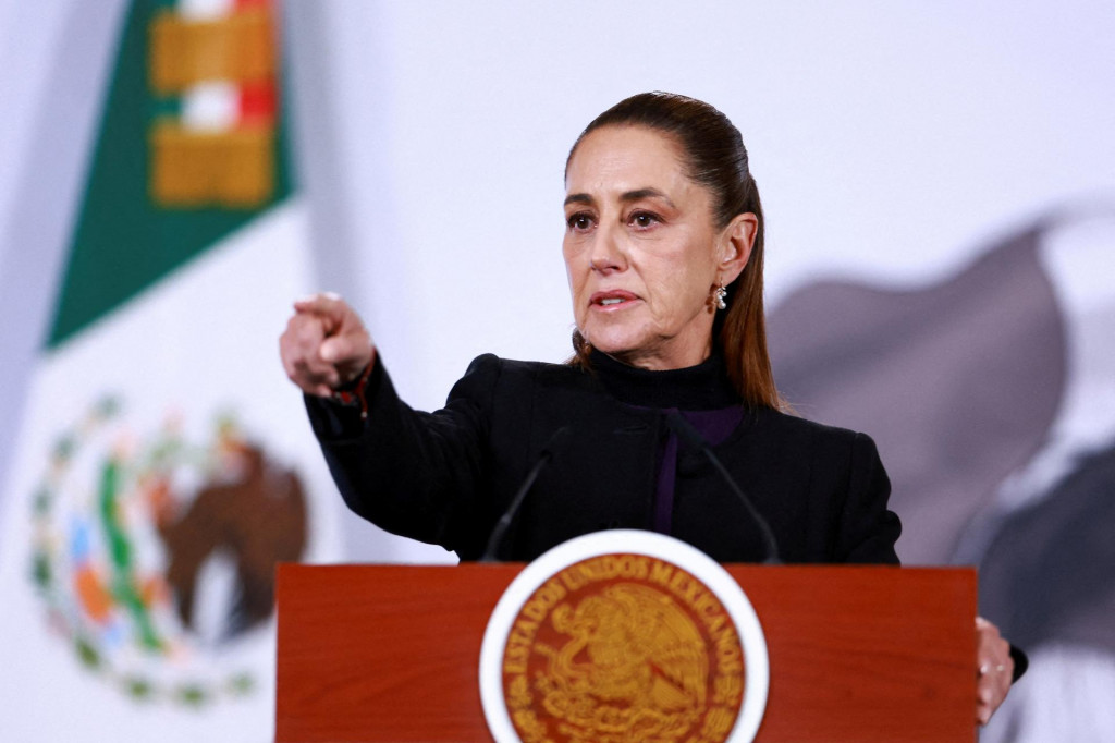 Mexick&aacute; prezidentka Claudia Sheinbaumov&aacute;. FOTO: Reuters