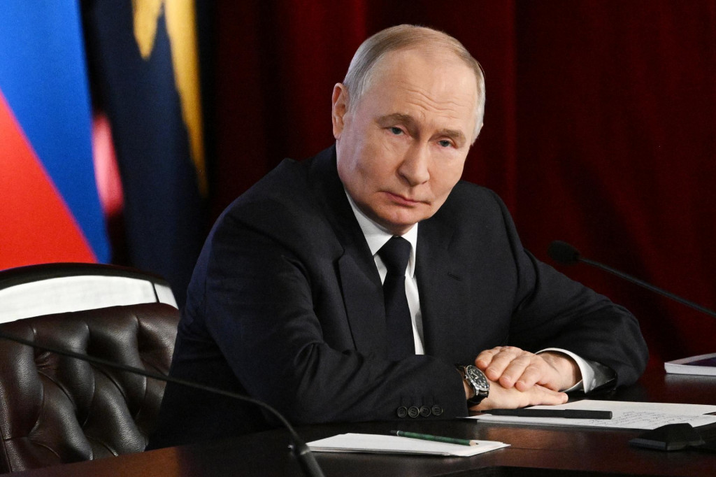 Rusk&yacute; prezident Vladimir Putin. FOTO: TASR/AP