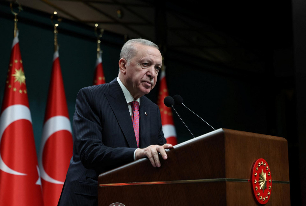 Tureck&yacute; prezident Recep Tayyip Erdogan. FOTO: Retuers
