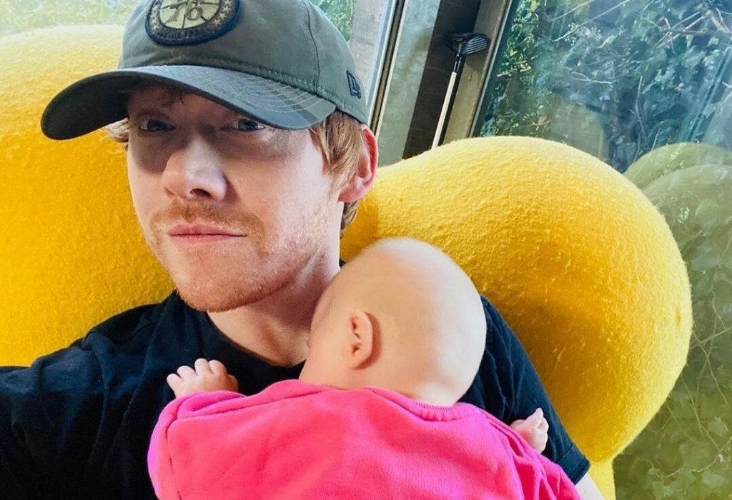 Rupert Grint, dvojn&aacute;sobn&yacute; otec.