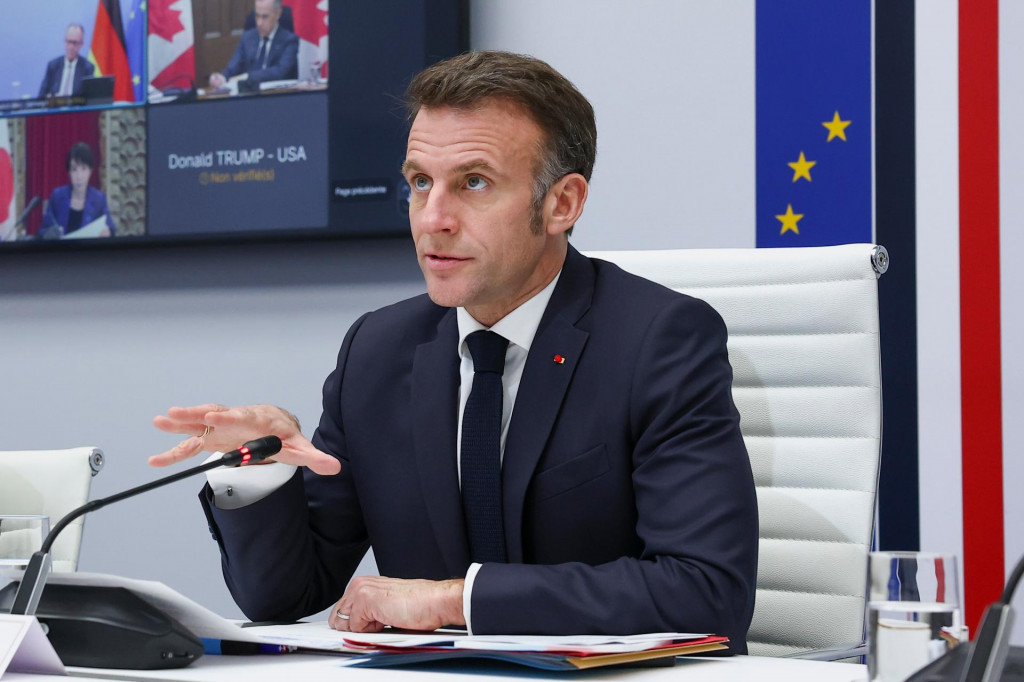 Franc&uacute;zsky prezident Emmanuel Macron. FOTO: TASR/AP
