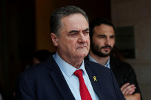 Izraelsk&yacute; minister obrany Jisrael Kac. FOTO: REUTERS