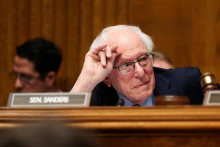 Americk&yacute; sen&aacute;tor Bernie Sanders. FOTO: REUTERS