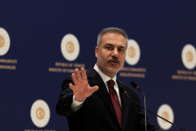 Tureck&yacute; minister zahraničn&yacute;ch vec&iacute; Hakan Fidan. FOTO: Reuters
