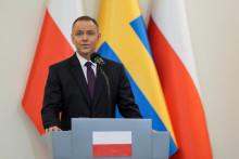 Poľsk&yacute; prezident Karol Nawrocki. FOTO: Reuters