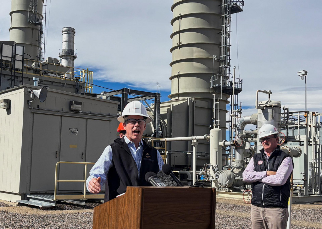 Minister energetiky USA Chris Wright. FOTO: REUTERS