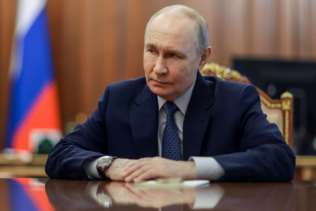 Rusk&yacute; prezident Vladimir Putin. FOTO: TASR/AP