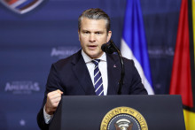 Americk&yacute; minister obrany Pete Hegseth. FOTO: REUTERS