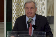 Gener&aacute;lny tajomn&iacute;k Organiz&aacute;cie Spojen&yacute;ch n&aacute;rodov (OSN) Ant&oacute;nio Guterres. FOTO: TASR/AP