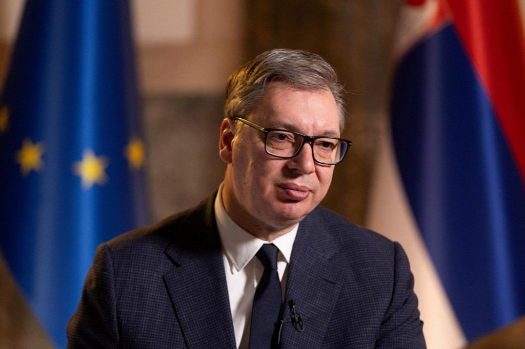 Srbsk&yacute; prezident Aleksandar Vučič. FOTO: REUTERS
