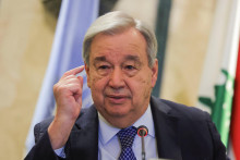 Gener&aacute;lny tajomn&iacute;k OSN Ant&oacute;nio Guterres. FOTO: REUTERS