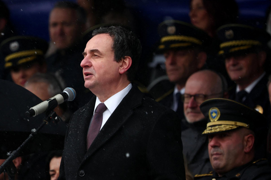Kosovsk&yacute; premi&eacute;r Albin Kurti. FOTO: REUTERS
