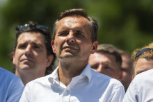 Poslanec N&aacute;rodnej rady Ľubom&iacute;r Galko. FOTO: TASR/Jaroslav Nov&aacute;k