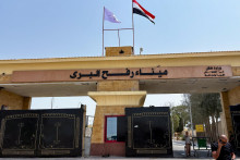 Hraničn&yacute; priechod Rafah. FOTO: Reuters