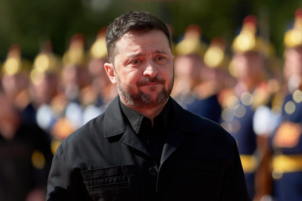 Ukrajinsk&yacute; prezident Volodymyr Zelenskyj. FOTO: TASR/AP