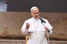 P&aacute;pež Lev XIV. FOTO: REUTERS