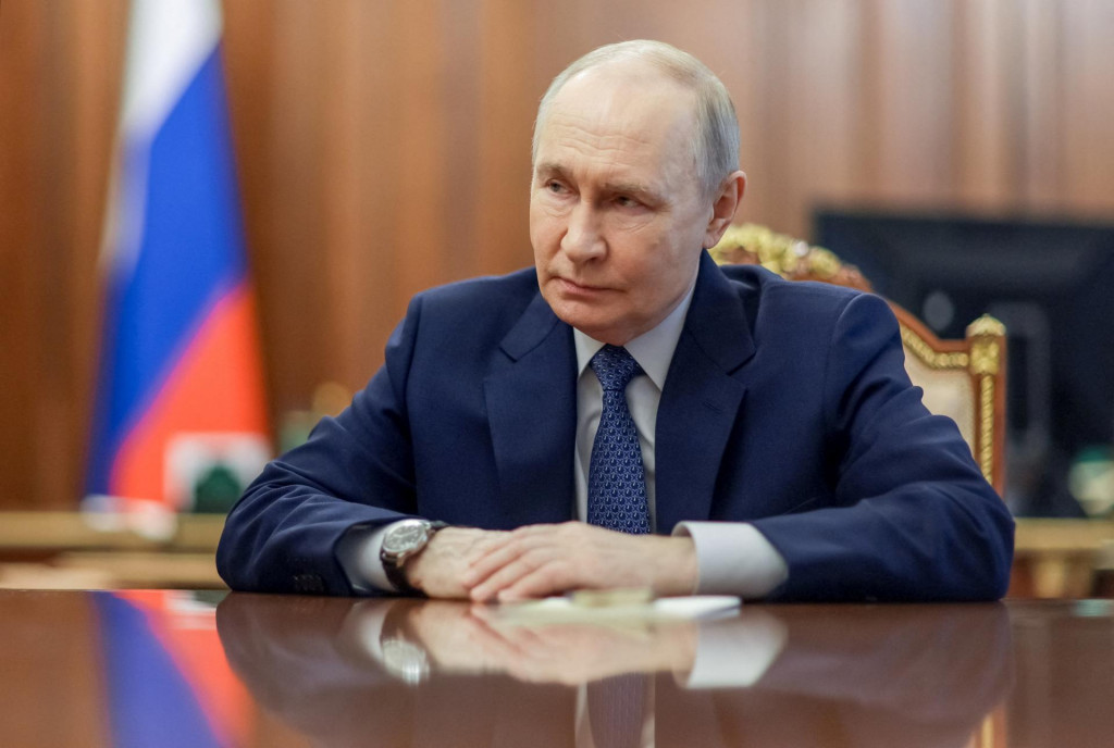 Rusk&yacute; prezident Vladimir Putin. FOTO: Reuters