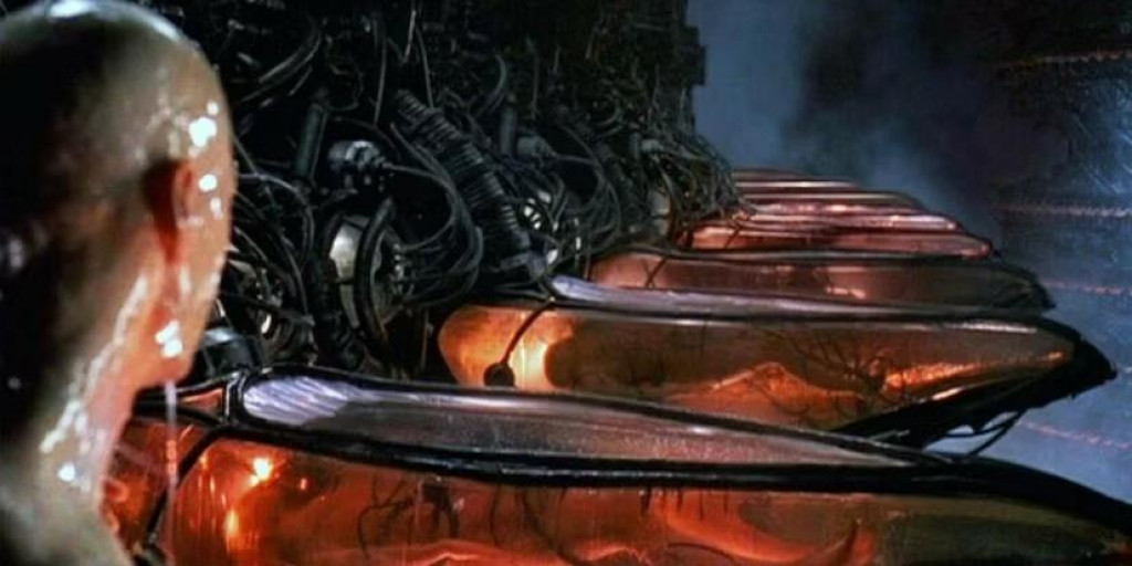 Sc&eacute;na z filmu Matrix