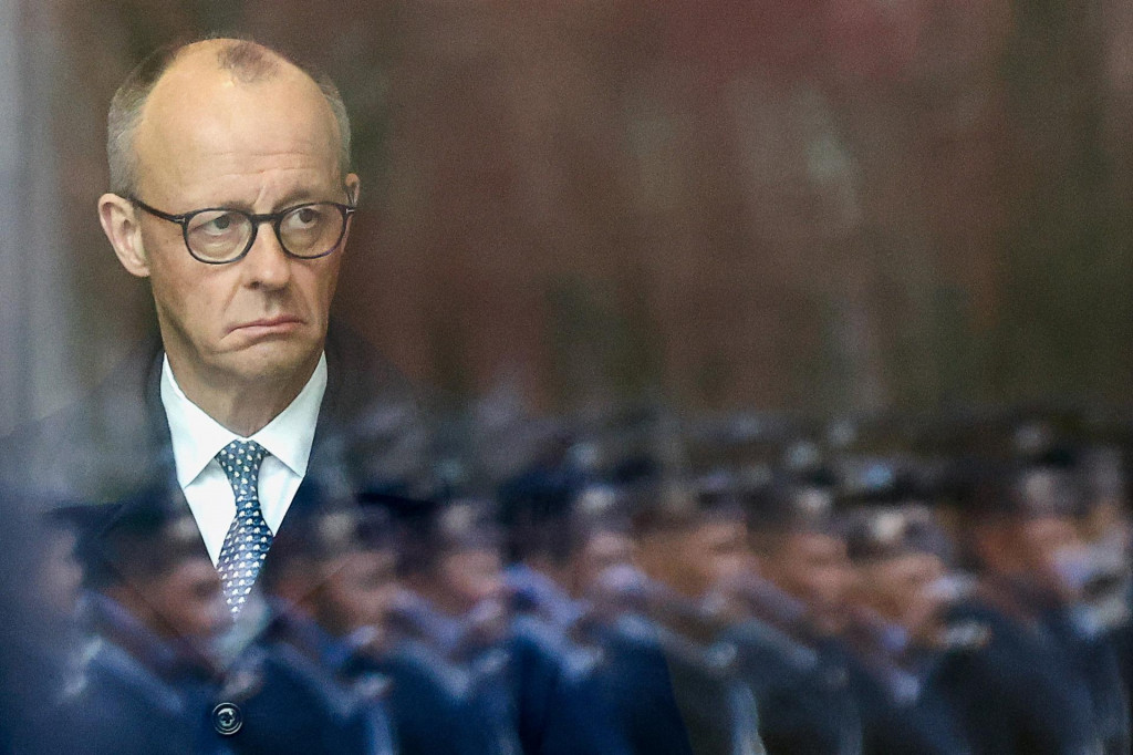Nemeck&yacute; kancel&aacute;r Friedrich Merz. FOTO: REUTERS