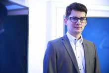 Analytik Slovenskej sporiteľne Mari&aacute;n Koči&scaron;. FOTO: HN/Marek Daňo