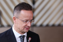 &Scaron;&eacute;f maďarskej diplomacie P&eacute;ter Szijj&aacute;rt&oacute;. FOTO: Reuters