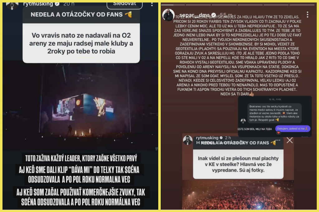 Rytmus a Separ si op&auml;ť vymieňaj&uacute; odkazy