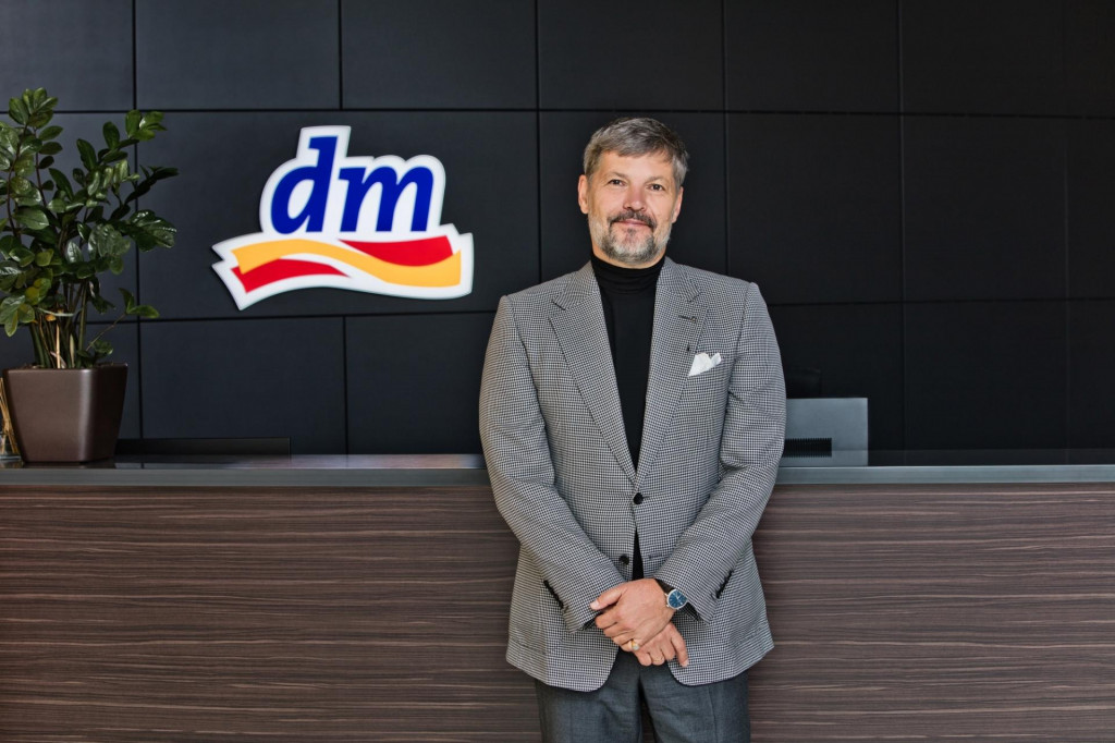 Konateľ nemeckej siete drog&eacute;rie dm drogerie markt Martin Podhradsk&yacute;. FOTO: Arch&iacute;v M. P.