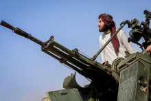 Bojovn&iacute;k Talibanu. FOTO: Reuters