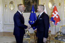 Sprava prezident Peter Pellegrini a predseda parlamentu Richard Ra&scaron;i. FOTO: TASR/Dano Veselsk&yacute;