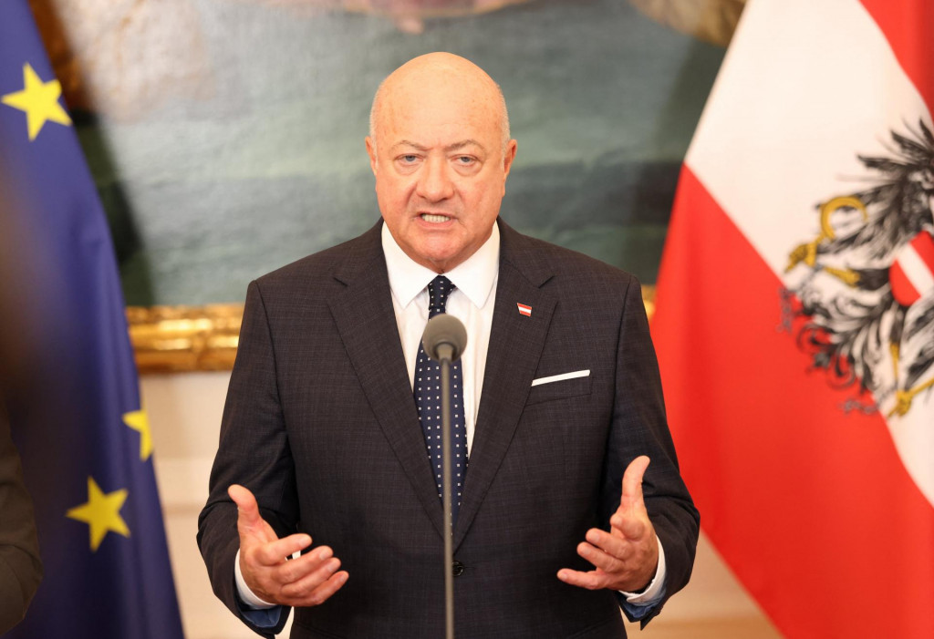 Rak&uacute;sky kancel&aacute;r Christian Stocker. FOTO: Reuters