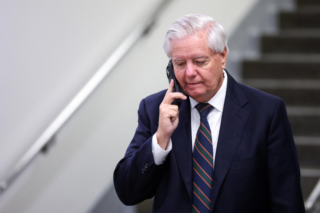 Americk&yacute; sen&aacute;tor Lindsey Graham. FOTO: REUTERS