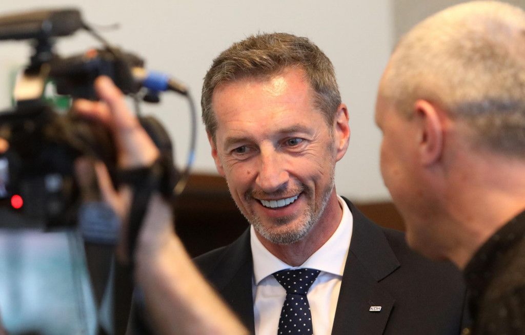 Predseda hnutia KDH Milan Majersk&yacute;. FOTO: TASR/J&aacute;n Kro&scaron;l&aacute;k